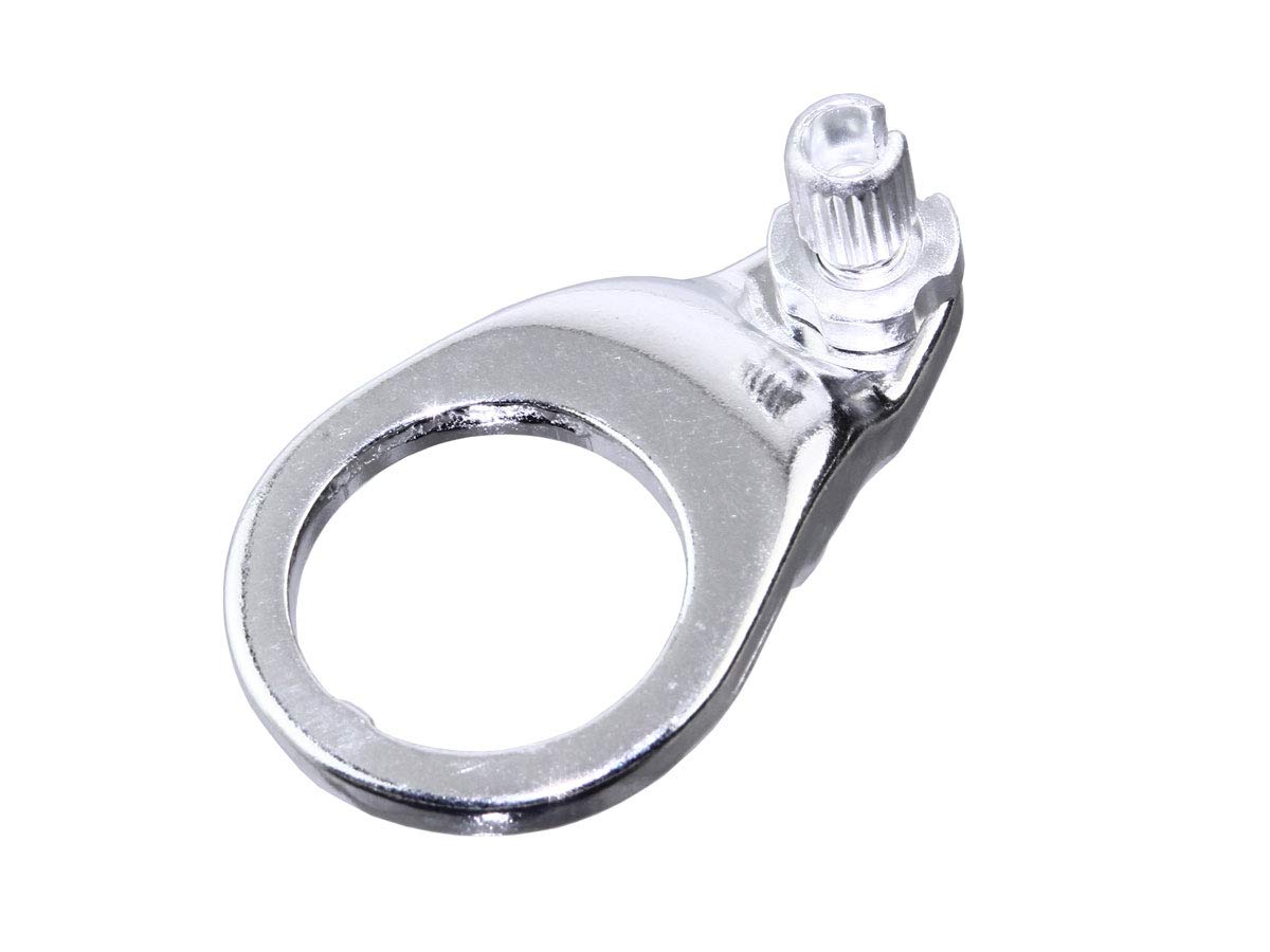 Alta Brake Cable Alloy Hanger, Multiple Sizes (Silver, 1-1/8