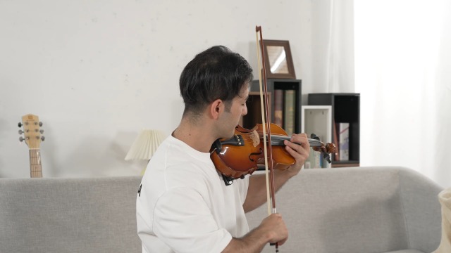 Amazon.com: Vangoa Violin 4/4 Full Set Size, Fiddle Solid Spruce