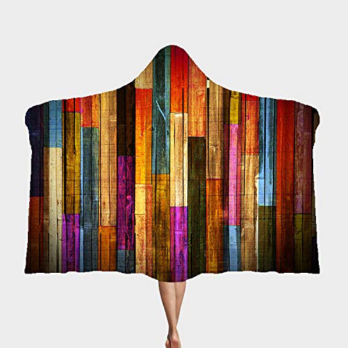 Couverture à capuchon en sherpa premium avec impression unique ardoise 150x200 - 2
