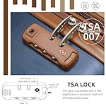 LARVENDER Luggage Sets 3 Piece Expandable Carry on Luggage 22x14x9 Airline Approved Hardshell Suitcase with Wheels TSA Lock, Lightweight Suitcase Set for Women with Travel Backpack, Navy Blue - Image 3