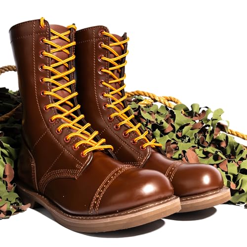 Image of Rothco 10 Inch Leather Jump Boots | Men's Paratrooper Dress Uniform Service Field Duty Boot High Top Footwear