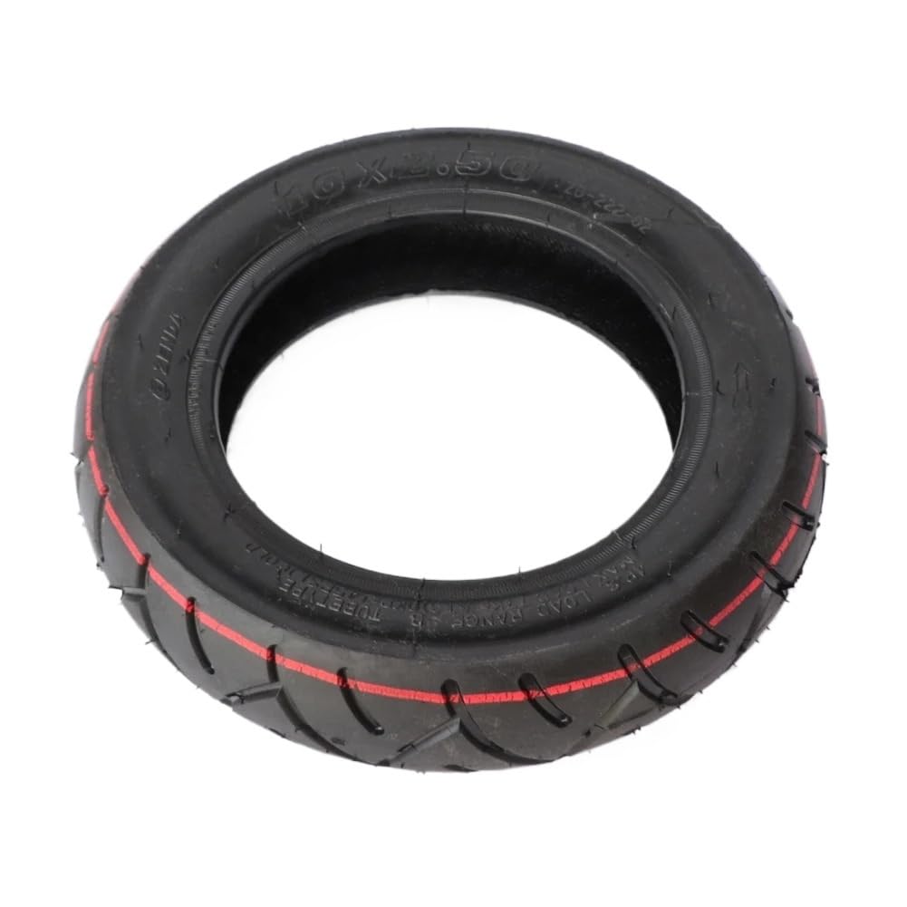 Pneu Trotinette Electrique,Roue de Trottinette éle 10 Pouces 10x2.50 Pneu for Le Scooter électrique Solde Drive Pneu de vélos 10x2.5 Pneu Gonflable et Tube intérieur
