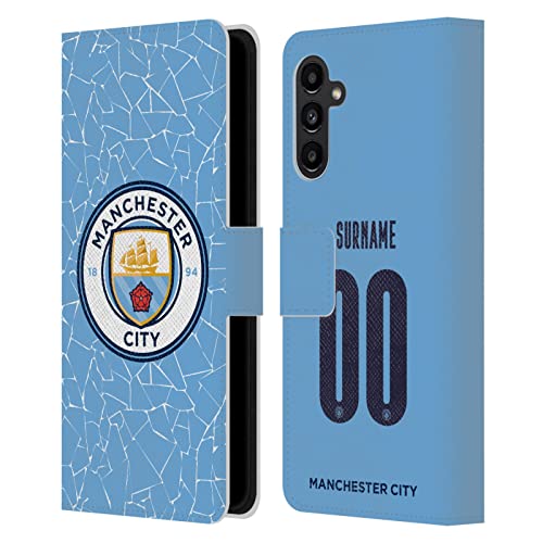 Coque Manchester City pour Samsung Galaxy A13 5G Étui Cuir Portefeuille