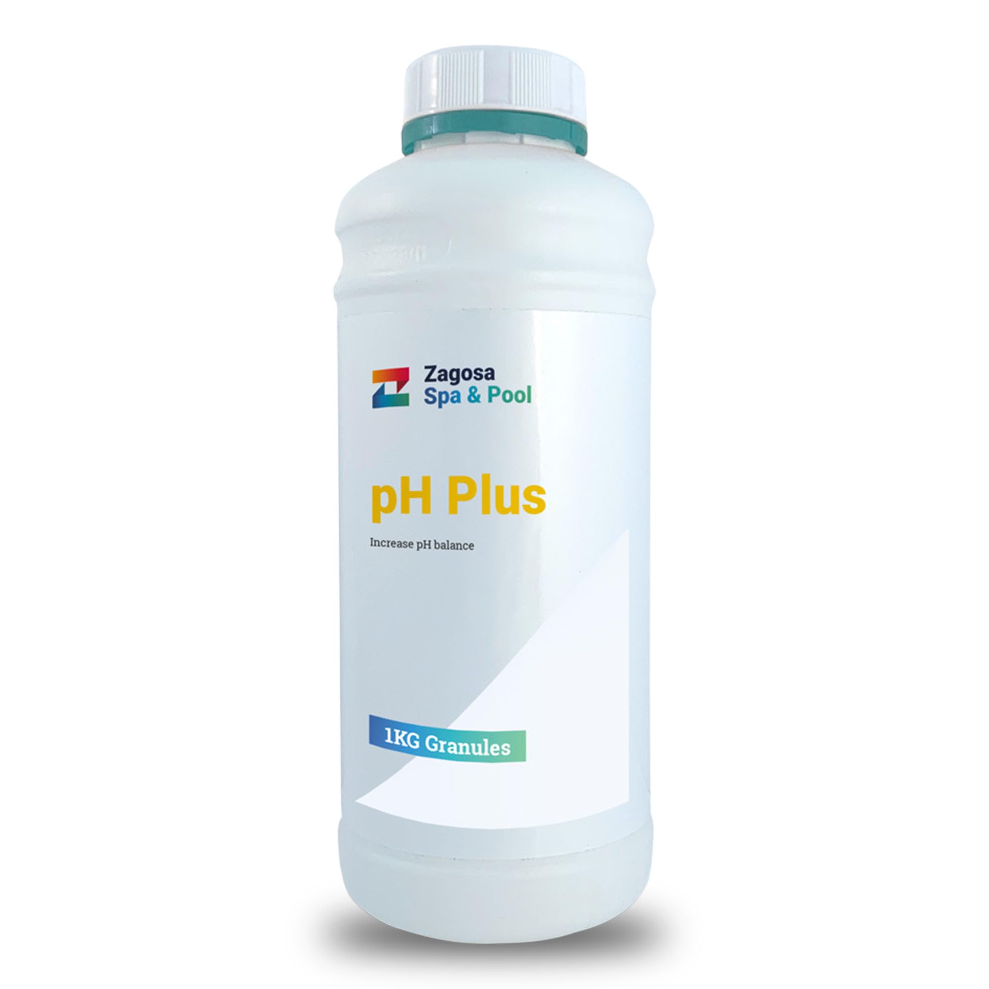 Zagosa pH Plus 1kg - Increase pH Levels in Spa, Hot Tub, Swimming Pool, Inflatable Pool, or Whirlpool for Perfect Water Balance, Enhanced Comfort and Effective Sanitizer Performance