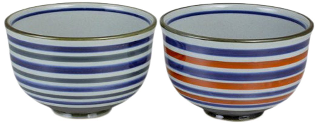 Amazon｜丼 : 有田焼 黒巻ライン 軽々多用丼(2個セット