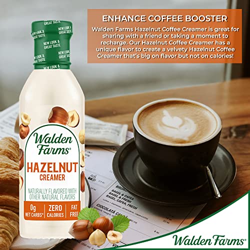 Walden Farms Coffee Creamer Hazelnut 12 fl oz. pack of 2