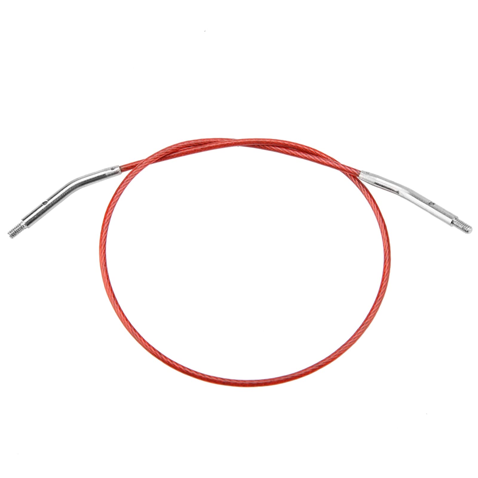 Knittg - Juego de 26 Agujas de Tejer de Aluminio Intercambiables con 4 Cables Circulares de Plástico