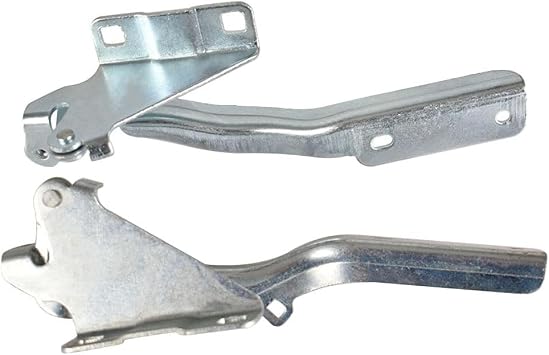 Hood Hinge Driver & Passenger Side Left Right 2pcs for Nissan for NV200 2014-2017 Steel