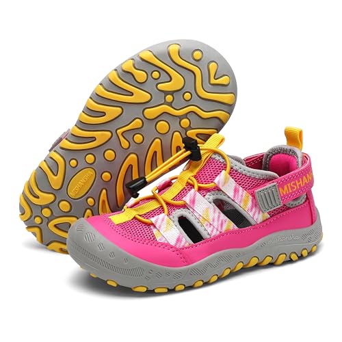 Mishansha Geschlossene Sandalen Mädchen Sommer Rosarot 28