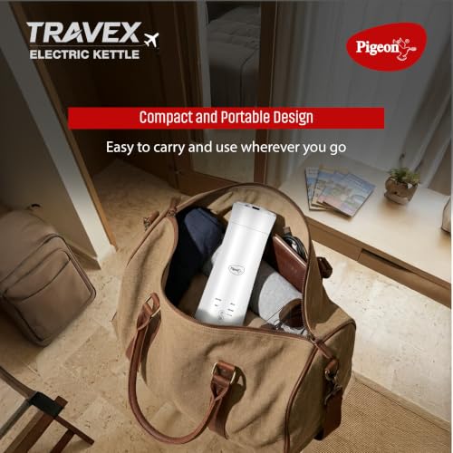 Image of Pigeon Travex Electric Kettle, 300ml, Compact & Portable, White