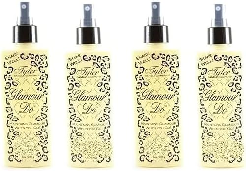 Tyler Candle Company 34111 Diva 1 ounce Bathroom Scent Spray, Pack of 4