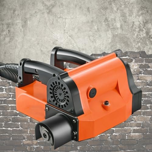 RSPPPJQ Grattoir Mural électrique, grattoir Mural à Pelle à béton 1680 W avec Profondeur réglable de 0 à 4 mm et Largeur de 15 cm, for Outils de rénovation Murale et de décapage de Peinture