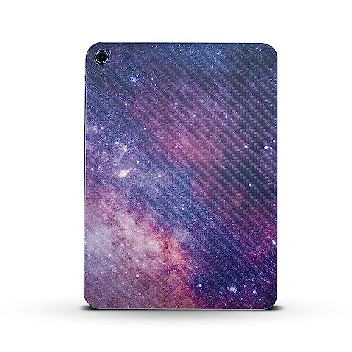 Image of MightySkins Carbon Fiber Skin Compatible with Apple iPad 10.9 inch 10th Gen (2022) Full Wrap Kit - Violet Stars | Protective, Durable Textured Carbon Fiber Finish | Easy to Apply | Made in The USA