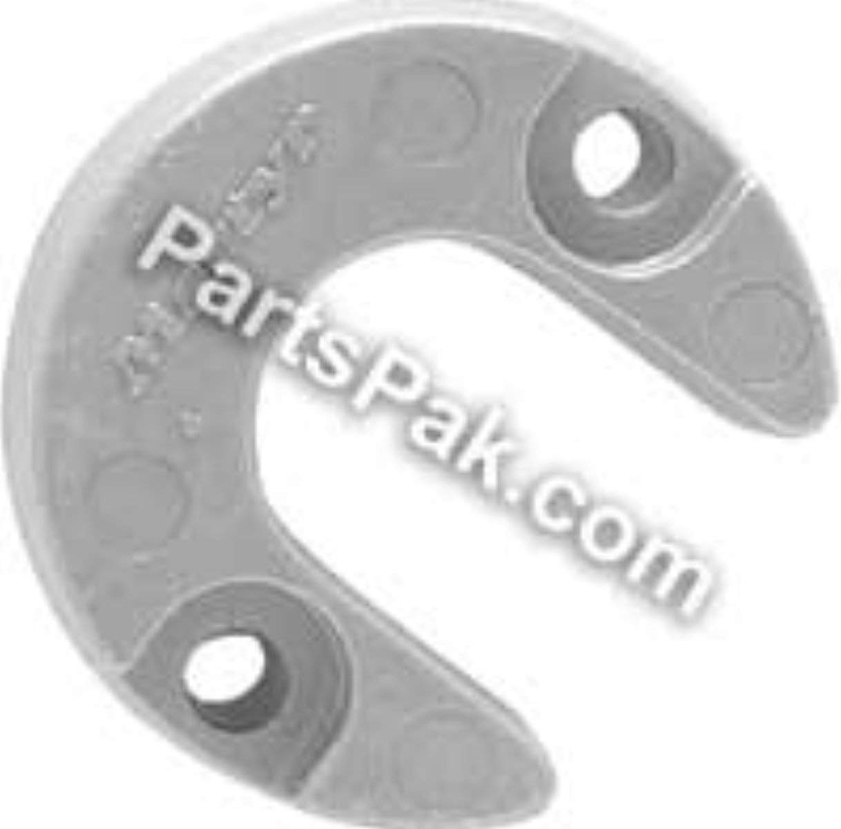 Martyr CM806189M, Magnesium Alloy Alpha Lift-ram Horseshoe Mercury/Mercruiser Anode- Gen. II