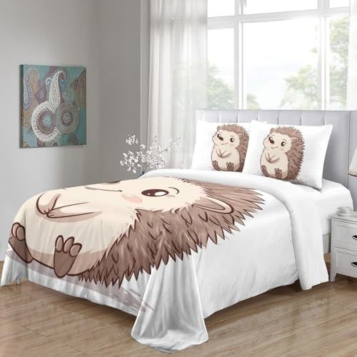 Housse de couette hérisson 3D Super King 260x220 cm en microfibre - 5