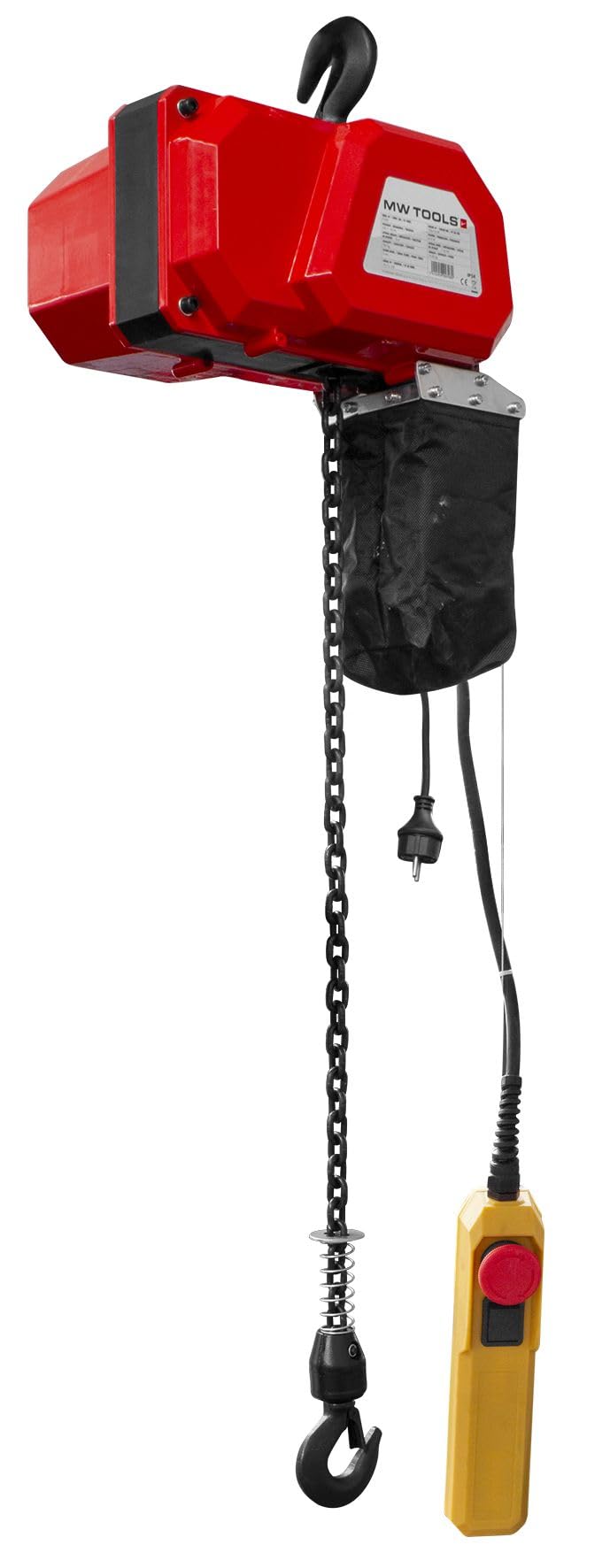 Elektrischer Kettenzug 300kg 6 Meter 230V MW Tools KT300