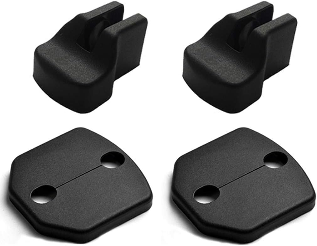 TopDall Door Arm Protection Cover Stopper Buckle Cap Anti-Rust Interior Accessories Compatible for Ford Mustang 2015-2021