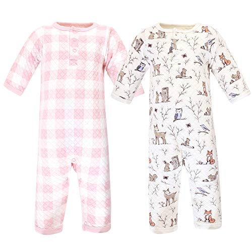 Image of Hudson Baby Unisex Baby Premium Quilted Coveralls
