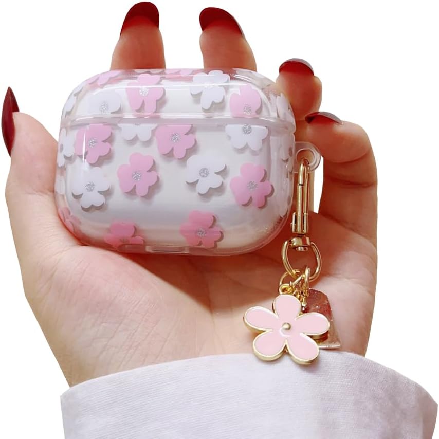 Reownest Copatible Avec Coque IPhone 16 Plus Papillon Fleur Clignotant