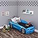 Produktbild KAGU Autobett Kinderbett Jungendbett Juniorbett im Design eines echten Autos auch mit LED-Beleuchtung erhältlich. Praktisches und bequemes Bett für Ihr Kind.