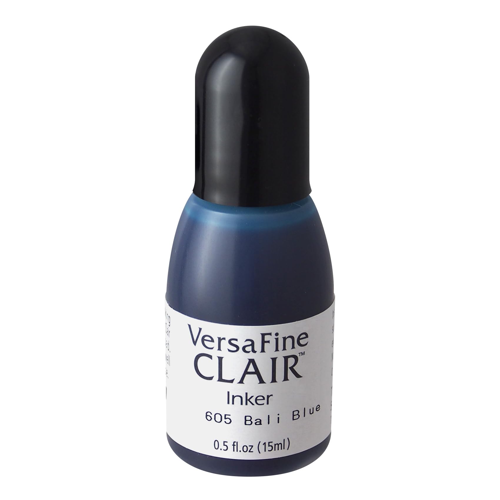 Tsukineko Inker Stamp Ink-15 ml-Blue, Bali Accessories Reinker for VersaFine Clair Ink Pads 15ml