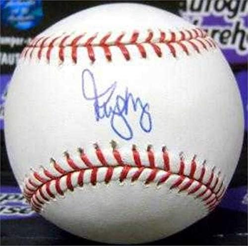 Rudy May autographed baseball (OMLB Yankees Angels Orioles ERA Leader)