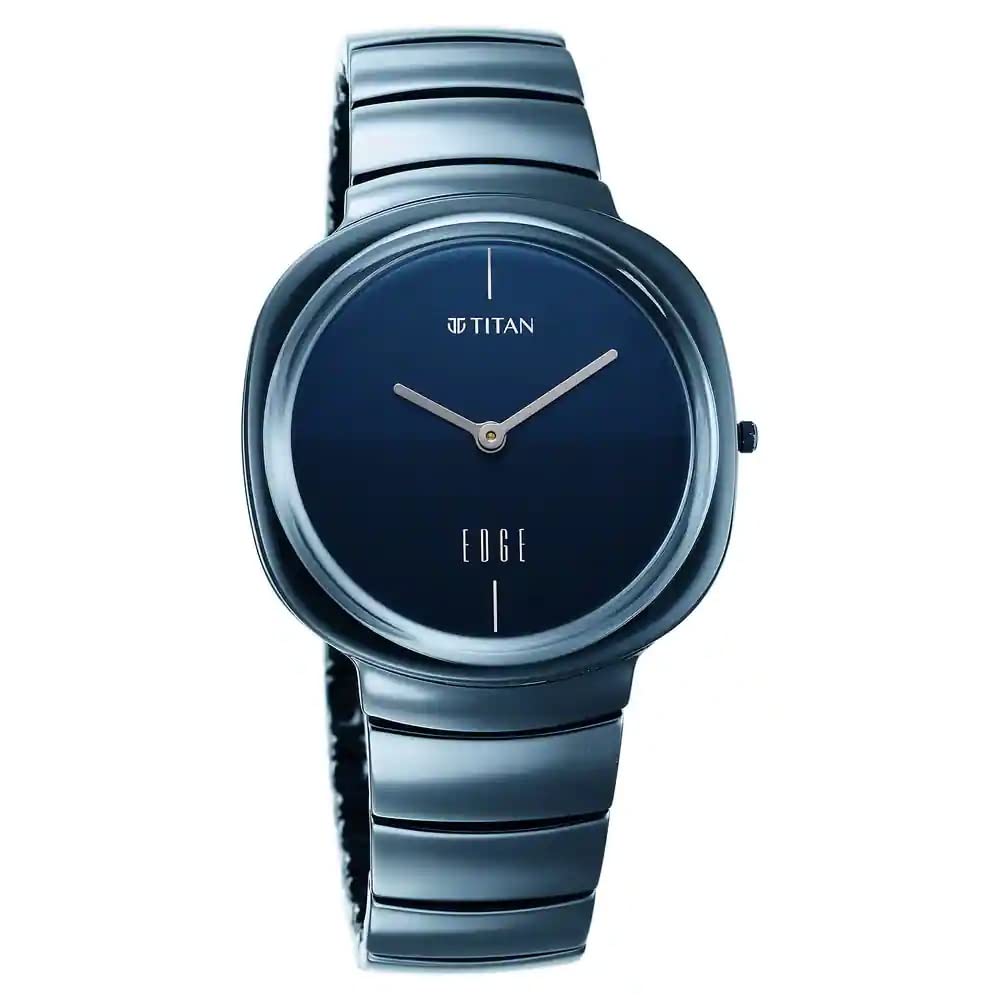 Titan Edge Squircle Blue Dial Analog Ceramic Strap Watch for Men-NS1841QC04 (B0BRPWHX58) Amazon Price History, Amazon Price Tracker