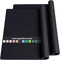 Vista 43 de Tapetes de silicona de grado alimenticio para encimera de cocina, tapete protector de encimera, resistente al calor, tapete para freidora de aire