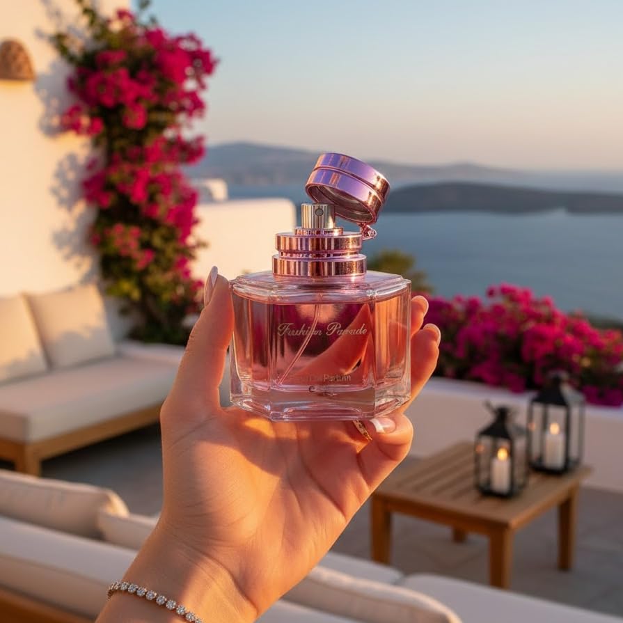 FASHION PARADE 100ml EDP Spray For Ladies - Luxury Feminine Perfume for Women with Exotic Floral, Fruity and Amber Scent – Long Lasting Ladies Fragrance with Mandarin, Tiger Orchid & Toffee Notes. - Image 3