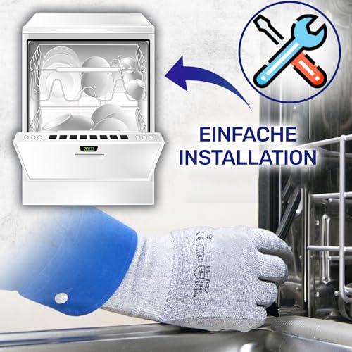 Dichtung Spülmaschine 1800 mm mit dem Originalcode 1171580002 für Electrolux für Zanussi für AEG - Türdichtung für Geschirrspüler - MADE IN EU - Garantie 10 Jahre - MONTERAL