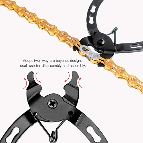 Bike Chain Pliers, Bicycle Chain Pliers, Bike Link Pliers Tool, Chain Checker Tool, Mountain Bike Link Chain Pliers Kit - Image 4