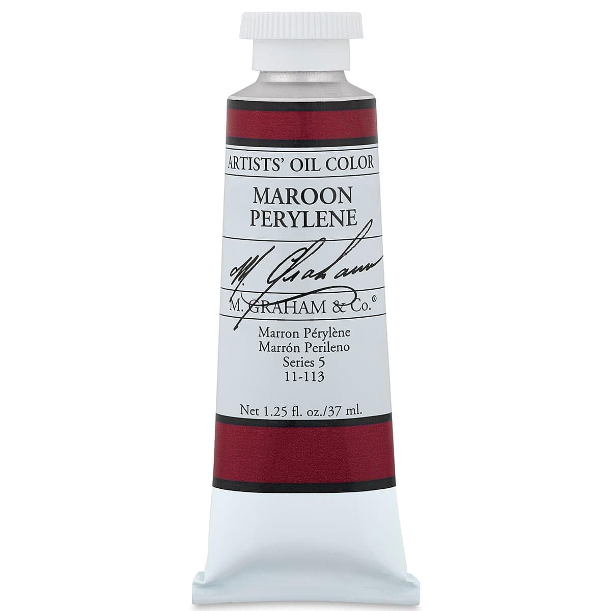 M. Graham & Co. Maroon Perylene Oil Paint