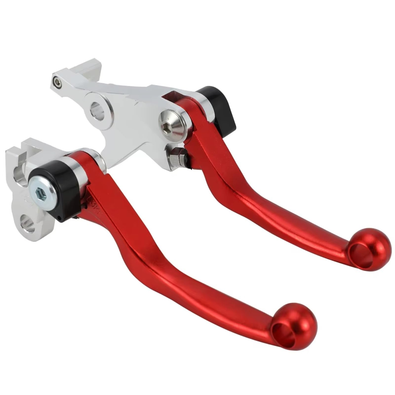 KOEHXJ Brake Clutch Levers Motorcycle Accessories Brake Clutch Levers Modified Horn Adjustable Hand Lever for CRF250L M for CRF250RL for CRF250RALLY for CRF300L(Red)