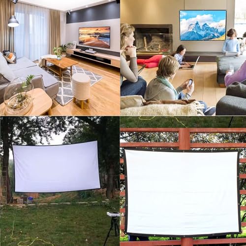 Pantalla de proyección plegable 180 pulgadas 16:9 miniatura 7