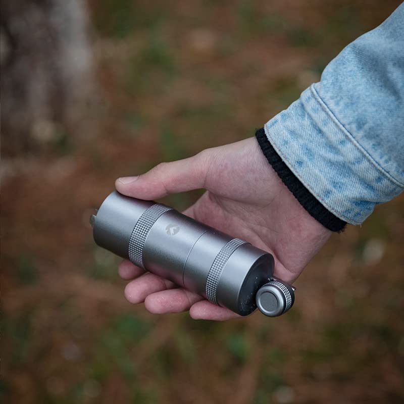 Campingmoon Outdoor Camping Ltalian ręczny młynek do kawy rdzeń ze stali nierdzewnej składany ręczny młynek do kawy (CC-152)