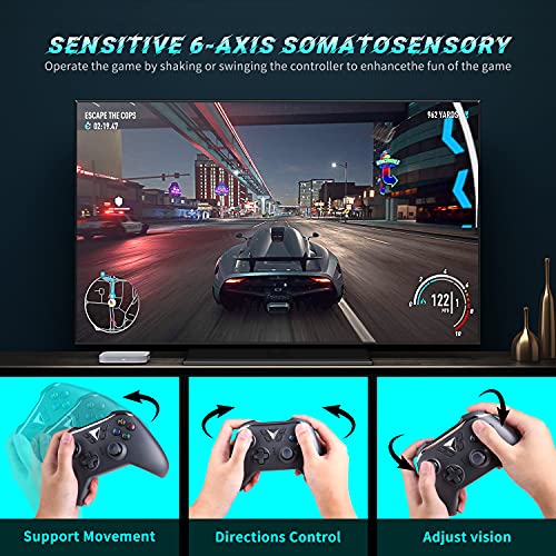 Lampelc Xbox One Controller Wireless, Xbox Wireless Controller for Xbox Series X&S/Xbox One/Elite/Windows 7/8/10 Grey - Image 5