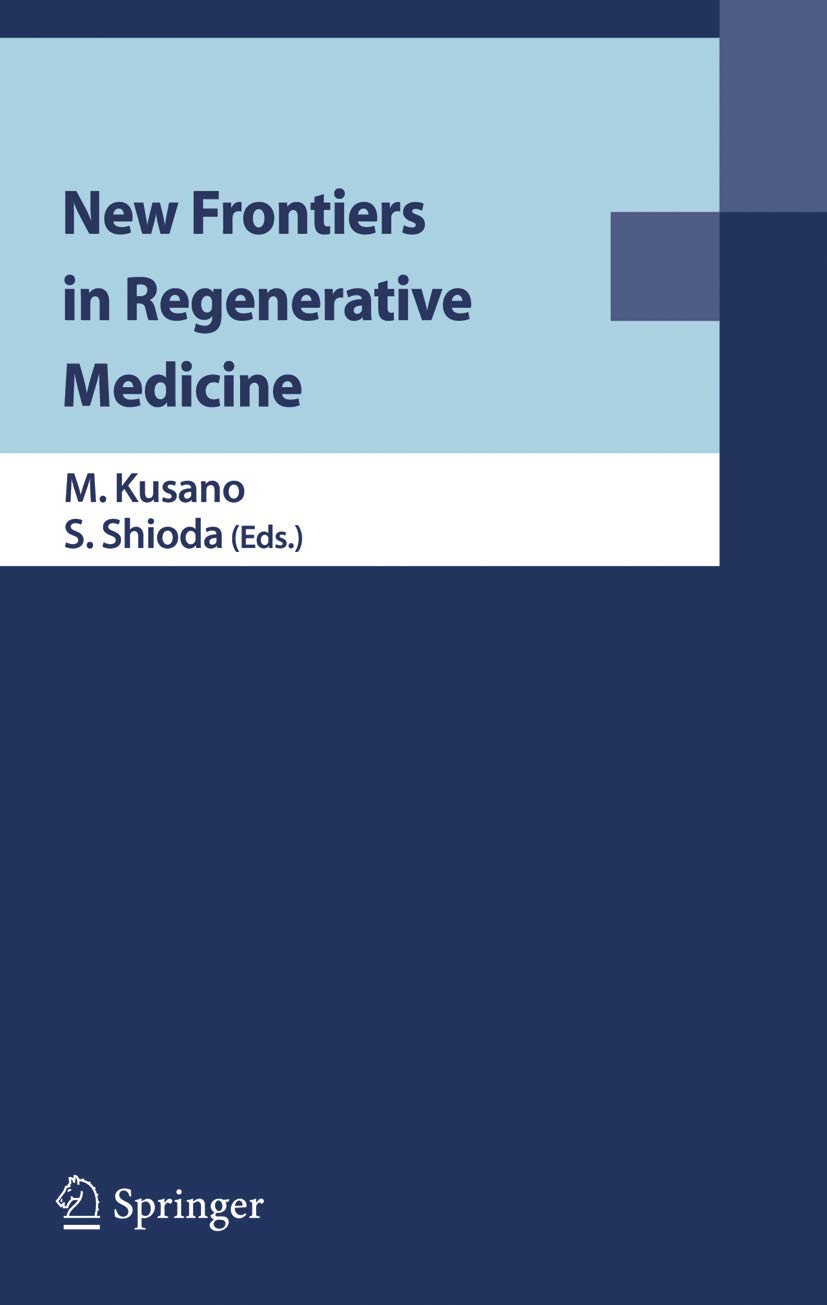 Buy New Frontiers In Regenerative Medicine — BookShops.in