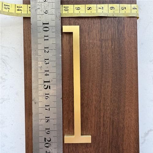 Opiniones y reviews de Letras y números para pared que puedes comprar esta semana. 42 Letras autoadhesivas de latón macizo de 3.9 pulgadas para decoración de pared, números de casa de metal, números de buzón, placas de dirección de calle, números de hardware...