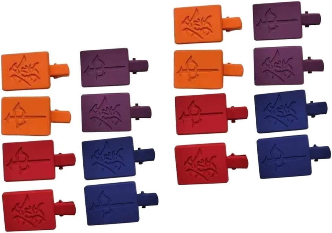 Spinki do włosów Spinki do włosów dla kobiet 16 par Mahjong Spinki do włosów dla grzywki Metalowa dziewczyna Spinki do włosów Dziewczyny Stroik Vintage Nakrycia głowy Klip z pazurem Śmieszne spinki do