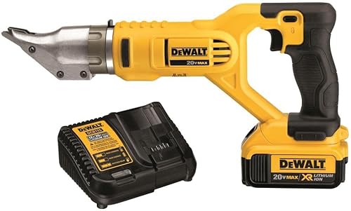 DEWALT Kit de corte de metal de 20 V MAX cabeza giratoria 18 GA DCS491M2