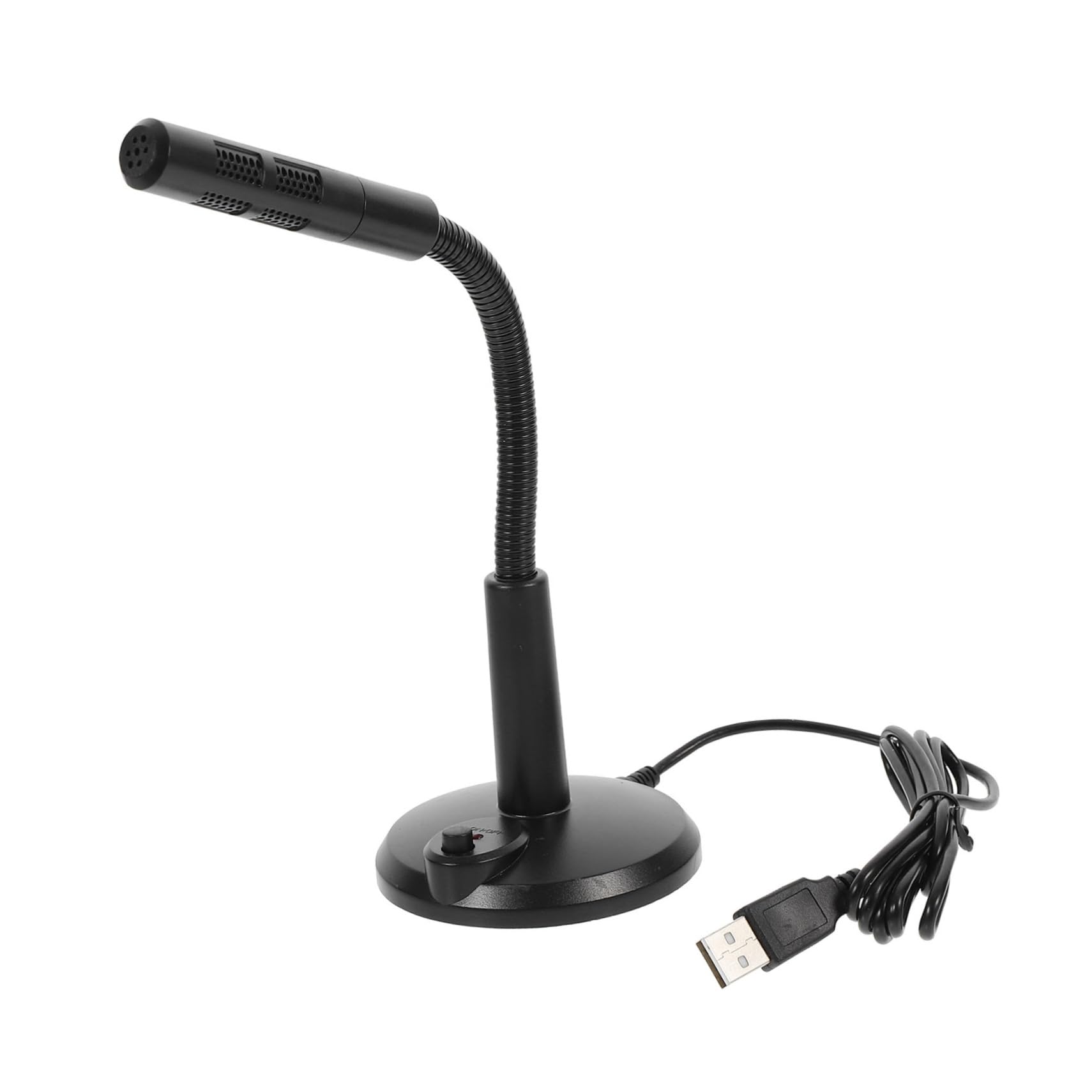 NUOBESTY USB Microphone for Portable Meeting Mic with Sound Lightweight Design for Game Chatting Easy to Use Desktop Accessory Compatible