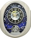 Time Destroyer Universe, Magic Movement Wall Clock, Suitable for Living Room, Bedroom and Office(Peacuful Cosmos II)