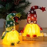 🎁🎄 [Adorno navideño enano] Un enano feliz, según el folclore escandinavo, es viejo y tiene una larga barba. El alegre Papá Noel guarda su casa y protege la casa, el patio y los niños de la mala suerte.