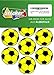 Produktbild 28 Aufkleber, Fußball, Sticker, 50 mm, gelb/schwarz, aus PVC, Folie, bedruckt, selbstklebend, EM, WM, Bundesliga