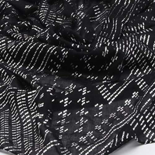 Women's large-sized winter and autumn scarf - Retro Faux Assuit Foil print-embossed style long scarves2