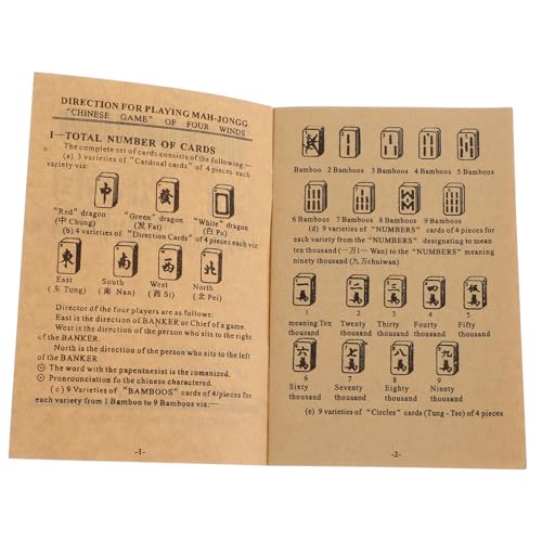 Manual Completo de Reglas para Mahjong miniatura 1