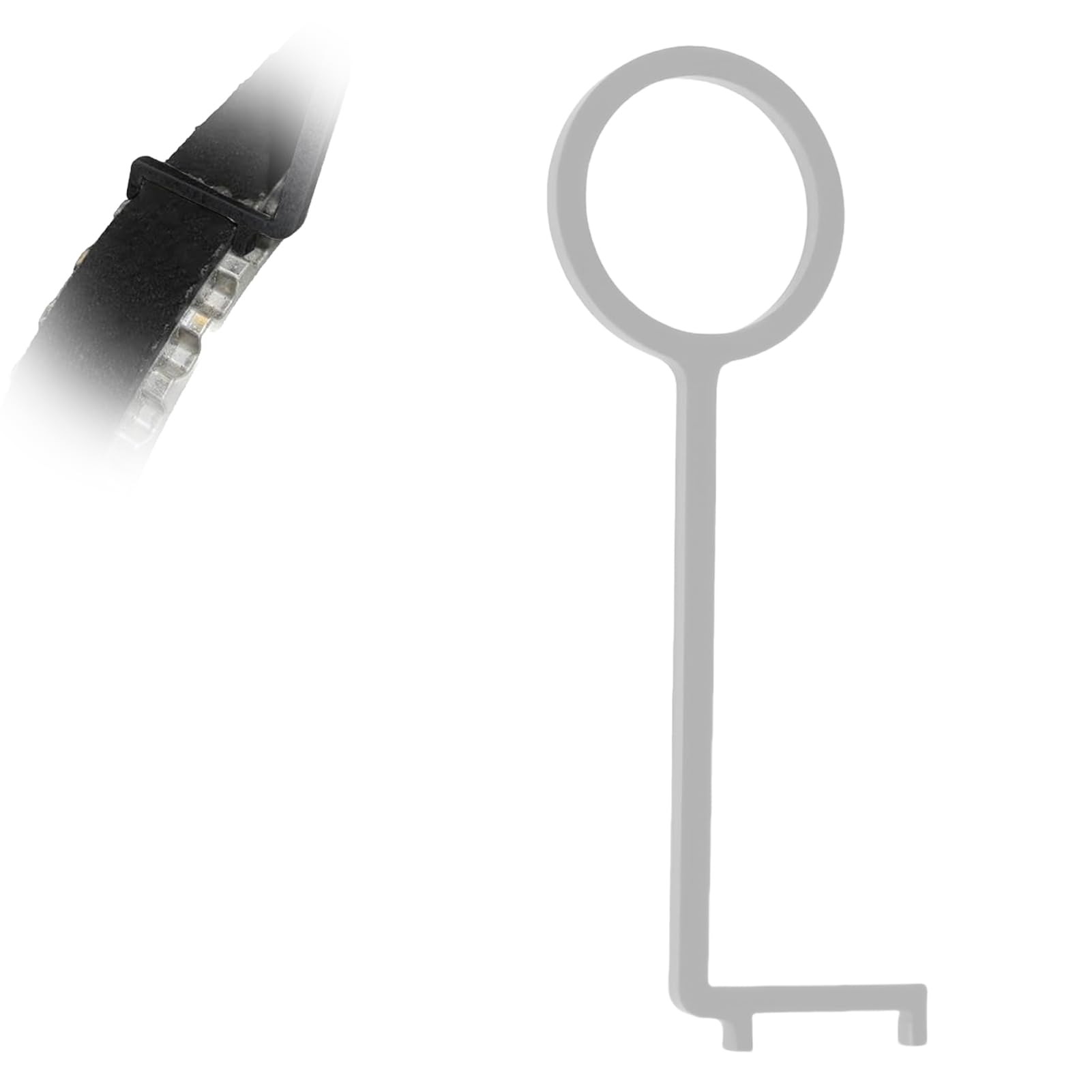 Erioscar Calibro Strumento Chiave per Cinghie dentate PureTech 1.0 e 1.2, Indicatore di Usura della Cinghia per PSA, Strumenti della Cinghia di distribuzione per Citroen, Peugeot, Toyota (1 Pezzi)
