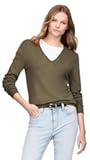 Women's Classic Fit Lightweight V-Neck Sweater