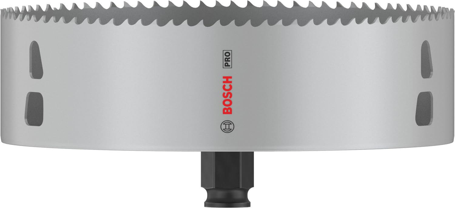 Bosch Bosch 1x PRO Multi Material Power Change Plus Hole Saw (for Softwood, Drywall, Ø 168 mm, Professional Accessory Rotary Drill/Dri