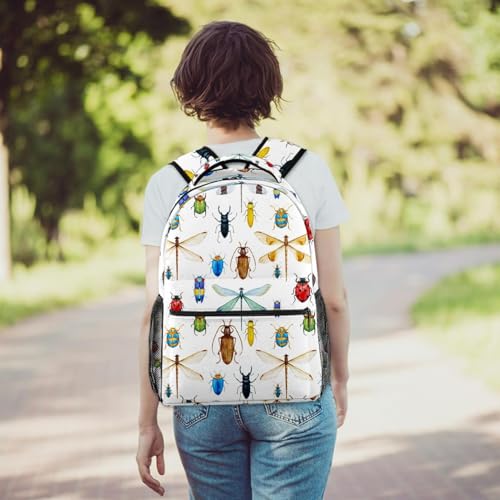Sac multicolore libellules coccinelles pour filles et garçons - 6